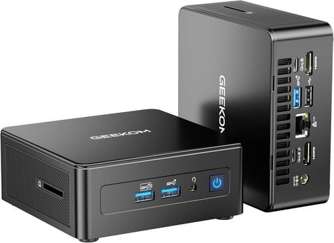 GEEKOM IT15 Mini PC, Intel Core Ultra 5 225H, 32GB DDR5, 2TB SSD, Windows 11 Pro