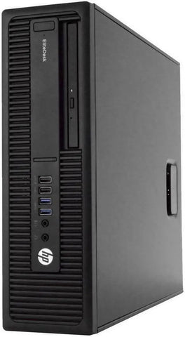 HP EliteDesk 800 G2 SFF Desktop PC i5-6500 8GB RAM 256GB SSD ±RW Win-10 Pro x64