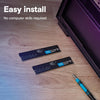 Crucial 16GB Kit (2x8GB) DDR5 4800MHz CL40 UDIMM Desktop Memory CT2K8G48C40U5
