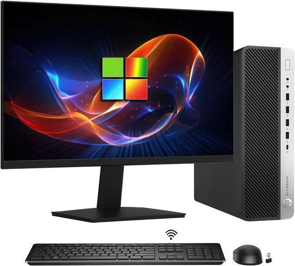 HP Computers EliteDesk 800 G4 SFF Business Desktop System Intel i5-8500 1TB NVMe