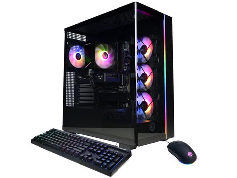 CyberpowerPC GM70930 Ryzen 7 9000 Series AMD Radeon 7700 RX 16GB 1TB SSD Black B