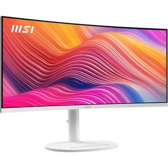 MSI Modern MD342CQPW 34 in 1440p HDR 120 Hz Ultrawide Curved Monitor White