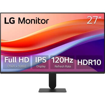 LG 27U411A-B 27 in Full HD HDR 120 Hz Monitor