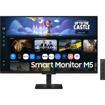 Samsung M5 M50F 32 in HDR Smart Monitor Black