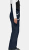 NEW Womens XS US 4 La Liste Pro HS Hardshell Bib Snow Pants (Marine White)
