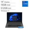 Lenovo - V14 Gen 4 14 in FHD Business - Intel 10-Core i7-13620H - 16GB 512GB SSD