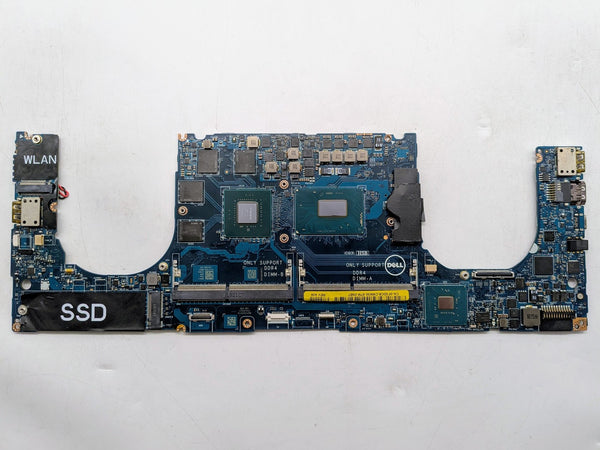 DELL XPS 15 9570 i7-8750H 2.2GHz CPU NVIDIA 1050Ti 4GB Motherboard F3DC8 *READ*