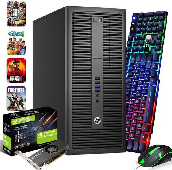 HP 800 G2 Tower Desktop i5-6500 32GB RAM 1TB SSD NVIDIA GeForce GTX 1050Ti