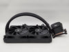 iBUYPOWER 240mm AIO Radiator CPU Liquid Cooler 2x Core Fans Intel Backplate