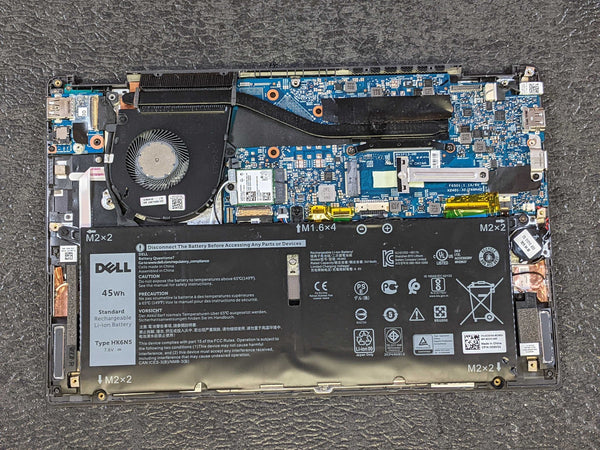 Dell LATITUDE 3301 I3-8145U 2.10GHz 4GB Motherboard Palmrest Battery POSTs