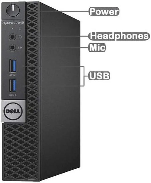 DELL 7040 MICRO i7-6700 16GB RAM 1TB SSD Win 10 Pro