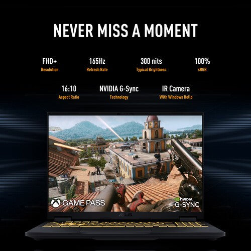 ASUS TUF F16 Gaming Intel i7 14650HX 14th Gen 5050 115 W TGP 8 GB RTX 16GB 16 FH