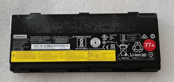 Genuine 01AV496 01AV477 Battery Lenovo ThinkPad P50 P51 P52 Series 77+ 77++ OEM