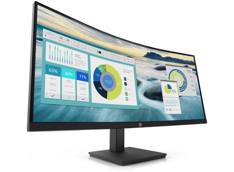 HP P34hc G4 WQHD USB-C Curved MNTR 34