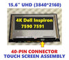New Genuine C7HP5 DELL Inspiron 7590 7591 4k UHD LCD Touch Screen