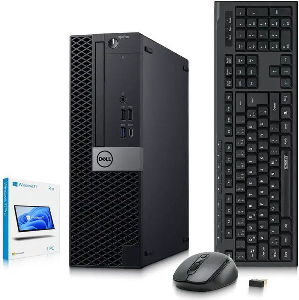 Dell OptiPlex 7070 Business Desktop i7-9700 12MB Cache 8GB RAM 256GB SSD 500GB
