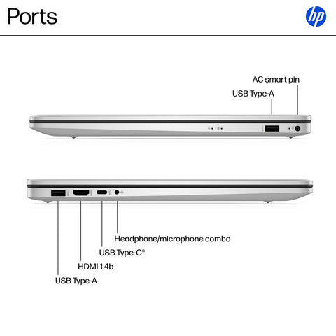 HP 17.3 1355U Intel Iris Xe 16GB 1024GB 17.3