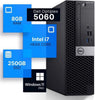 Dell Optiplex 5060 Desktop Hexa Core Intel i7 3.4 8GB RAM 250GB SSD Solid