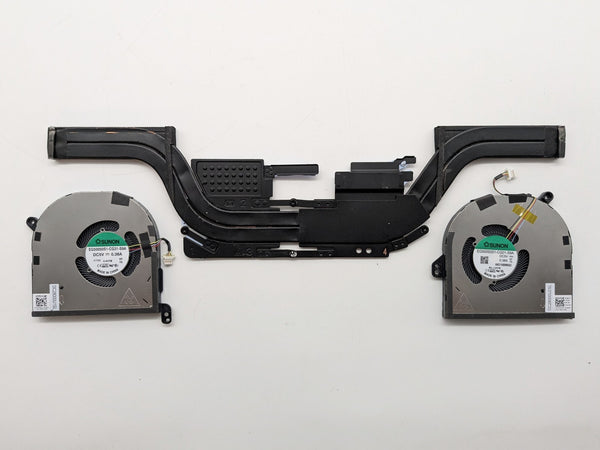 Dell XPS 9510 Precision 5560 CPU Heatsink and Fans CN1MT FK50V