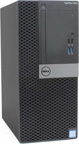 Dell Optiplex 7040 Mini Tower Desktop Intel i7 6700 32GB DDR4 512GB NVMe PCIe
