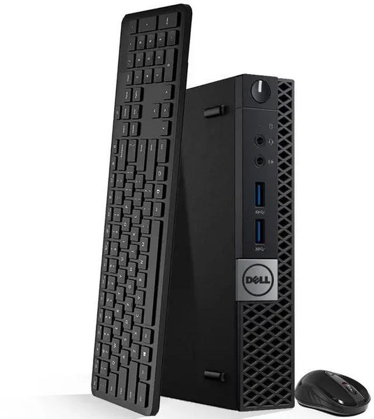 Dell 3060 Mini Desktop i3-8100T 8 Generation 16GB RAM 128GB SSD W11 Pro Tiny