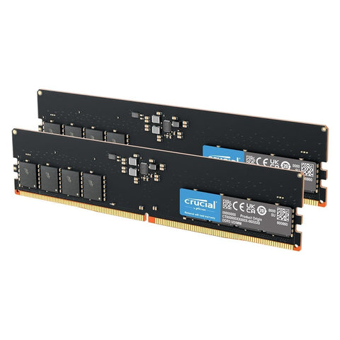Crucial 128GB Kit 2X64GB DDR5 RAM 5600MHz - Fast Free Shipping