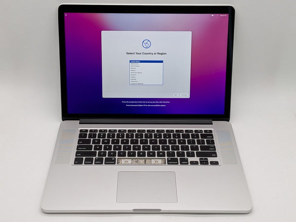 Apple Macbook Pro 11,4 A1398 15.4