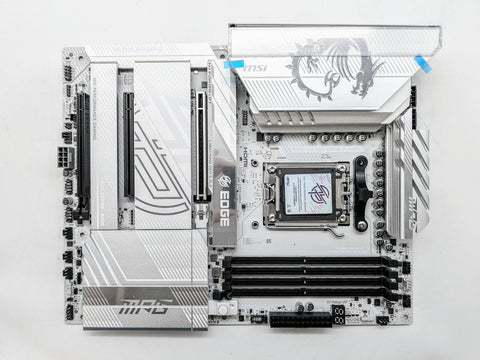 MSI MPG X870E EDGE TI WIFI Gaming Desktop Motherboard - AMD X870E Chipset