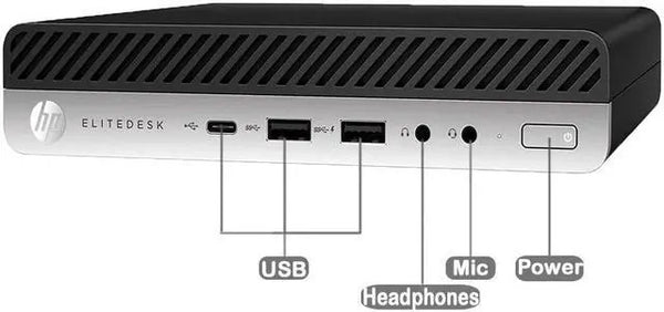 HP 800 G4 MINI i5-8500 8GB RAM 500GB SSD HDD Win 10 Pro
