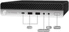 HP 800 G4 MINI i5-8500 8GB RAM 500GB SSD HDD Win 10 Pro