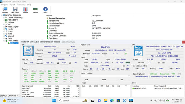 Dell XPS 13 9370 13