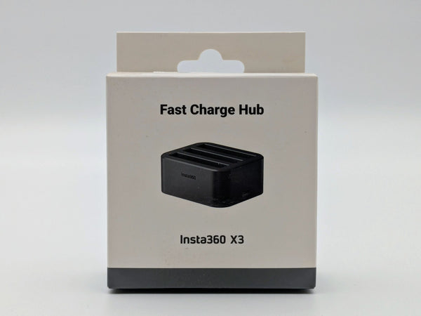 Insta360 - X3 Fast Battery Charger Hub - Black sealed