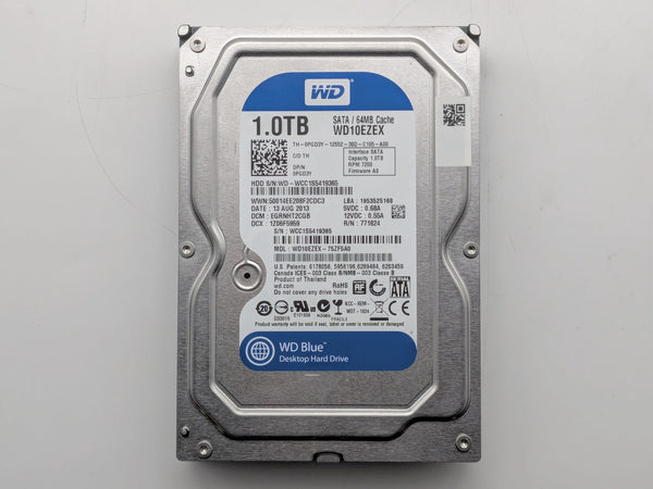 WD 1TB 3.5'' SATA 7200RPM WD10EZEX-75ZF5A0