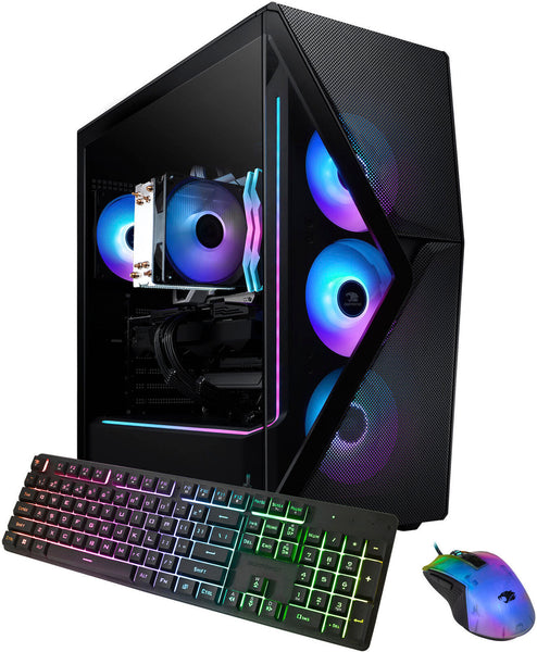 iBUYPOWER Slate 8 MESH i7 14700F RTX 4060 8GB GDDR6 VRAM 32GB DDR5 1TB SSD W11H