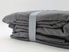 The Citizenry Linen Sheet Set Queen - CHARCOAL