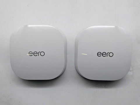 eero - 6 AX1800 Dual-Band Mesh Wi-Fi 6 System (2-pack) - White *READ*
