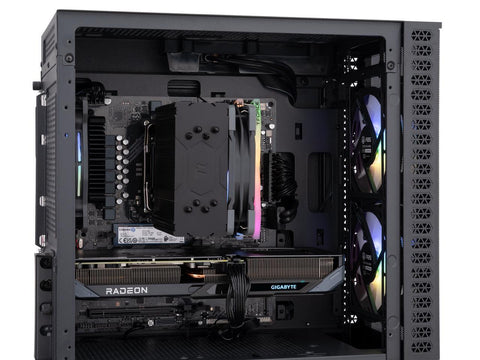 ABS Cyclone Ruby Ryzen 7 9000 Series ASRock Challenger Radeon 9060 XT 8GB RX Tea