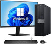 Dell OptiPlex 3060/5060/7060 SFF Desktop with 24 in Monitor I7-8700 No 2TB NVMe