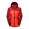 MAMMUT KENTO LIGHT HS Hardshell HOODED JACKET WOMEN'S S Small (Blood/Hot Red)