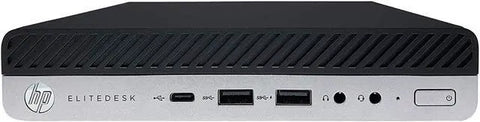 HP 800 G4-MINI Desktop i5-8400T 16GB RAM 256GB SSD Internal