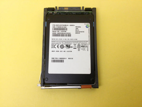 005052110 EMC 3.84TB SAS 12Gb/s 2.5'' Samsung PM1633a SSD 118000519 MZ-ILS3T8N