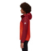 MAMMUT KENTO LIGHT HS Hardshell HOODED JACKET WOMEN'S S Small (Blood/Hot Red)