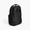 Lo & Sons Rowledge Backpack | Black Exterior / Gold Hardware / Grey Interior