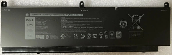 New C903V 68Wh Battery for 7550 Precision Workstation PKWVM CR72X 17C06 447VR