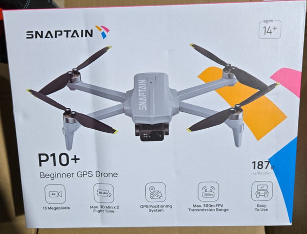 SNAPTAIN P10+ GPS 4K Camera Drone with Remote Controller