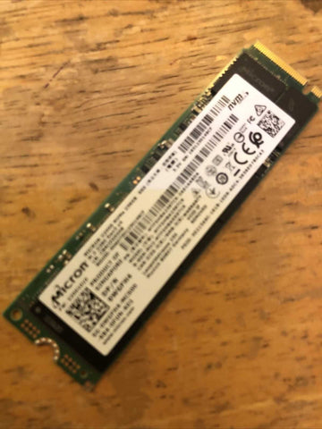 Micron 2200S NVMe 256GB SSD M.2 2280 Gen3 x4 - MTFDHBA256TCK 0WGFH4 WGFH4