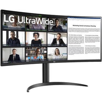 LG UltraWide BR55QC-B 34 in QHD Curved Monitor