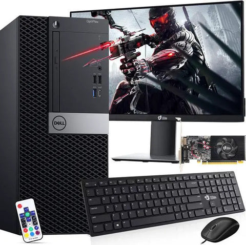 Dell OptiPlex Gaming Tower Intel Core i7-8700 Processor 16GB DDR4 RAM