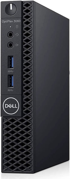 Dell Optiplex 3060 i3-8100T X4 8GB RAM 128GB SSD Win10 Black