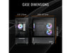 Thermaltake View 9660T-170 Ryzen 5 9000 Series 5060 Ti 8GB RTX 16GB 1TB Black BT